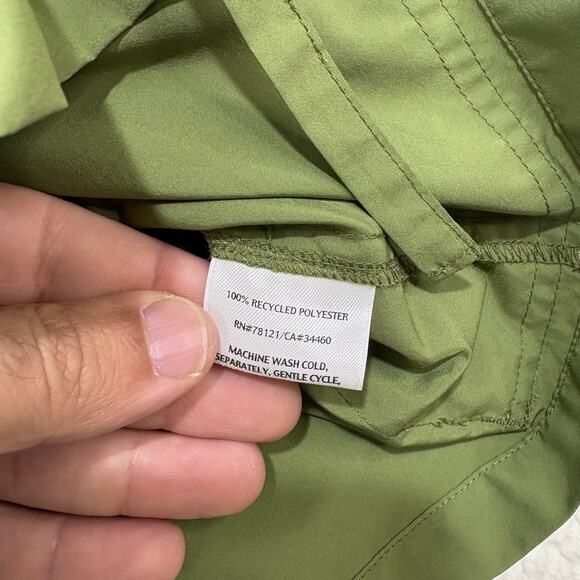 EILEEN FISHER Womens PM Hooded Full Zip Jacket Recycled Polyester Cinch Waist - Picture 3 of 13